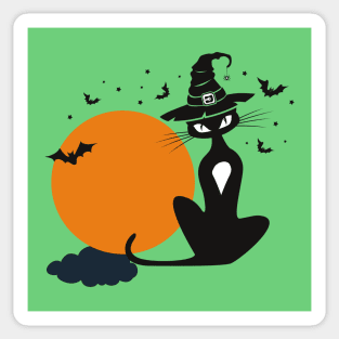 Wizard Cat Sticker